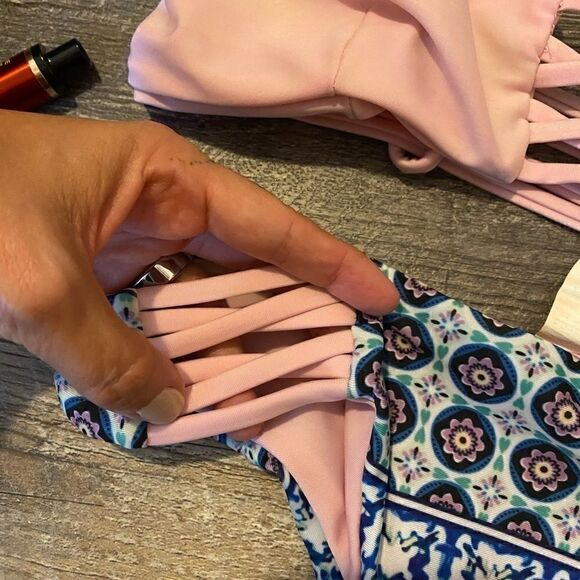 [boutique] mosaic minimal bikini#4  - Picture 2 of 6